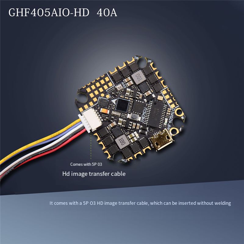 ABTI-GHF405AIO-HD 40A AIO Flig - огляд і ціна Fpv Drone Esc