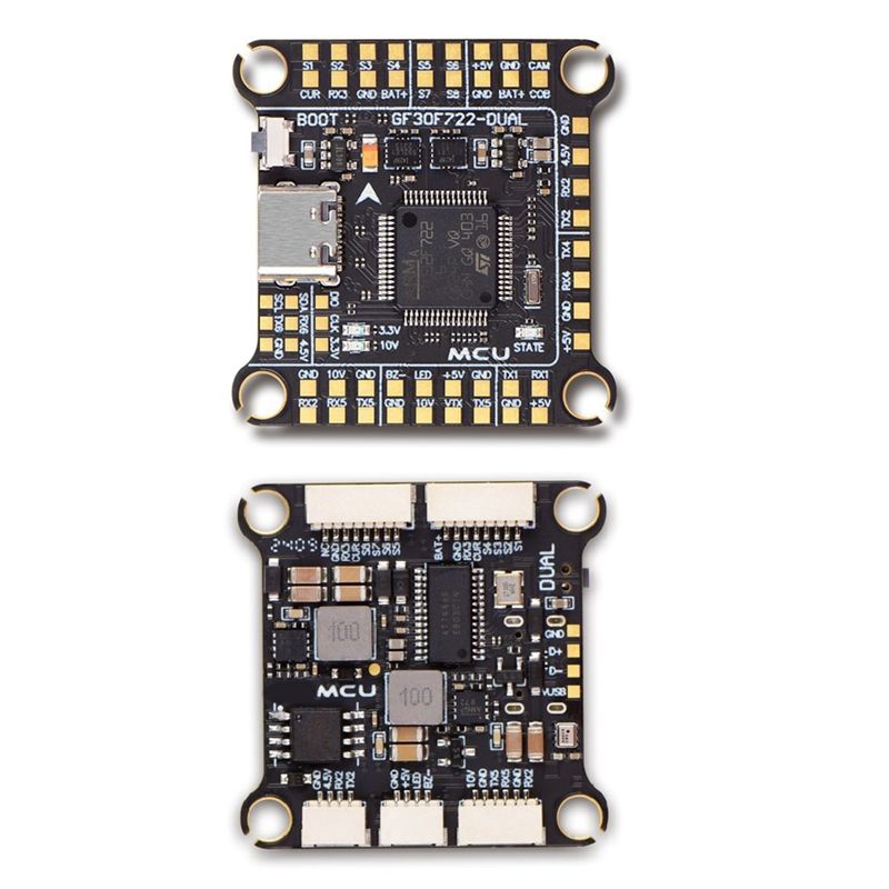 B05C-F7 FC&ESC FPV Stack F722  - огляд і ціна Fpv Drone Esc