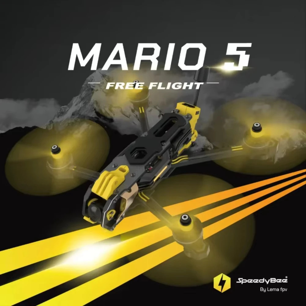 Speedybee Mario 5 O4 Frame Kit - огляд і ціна Fpv Drone Kit